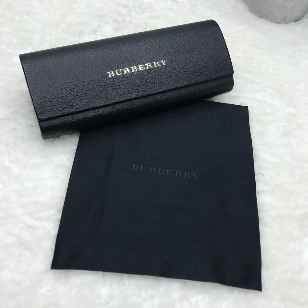 Burberry black sunglass case